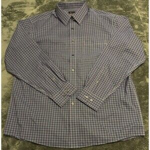 LARGE Jos. A. Bank Men's Travelers Dress Shirt Long Sleeve Button Down NWOT